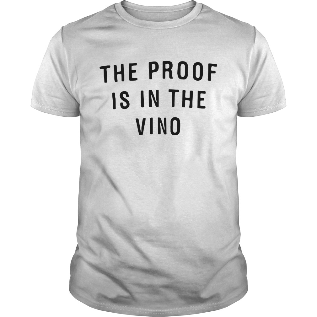 The proof is in the vino shirt