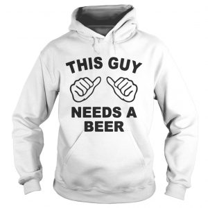 This guy needs a beer hoodie