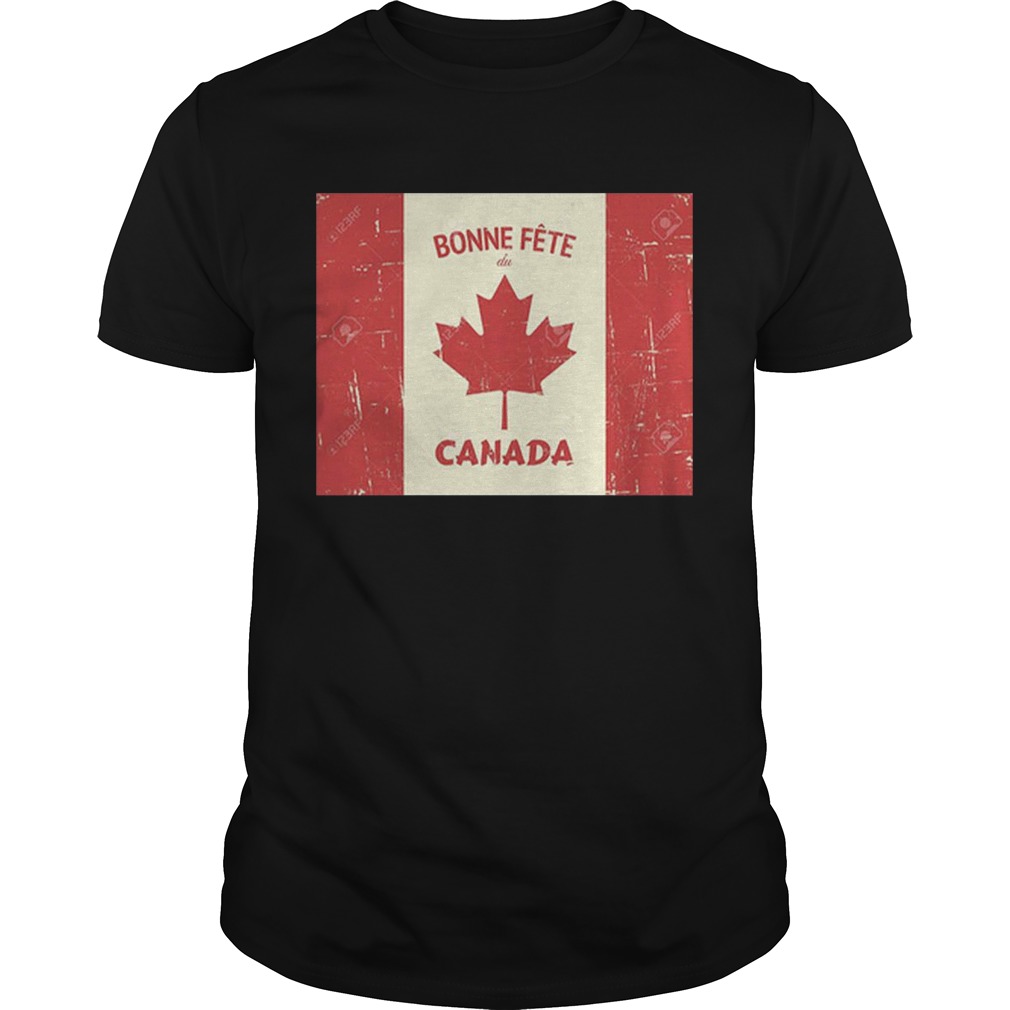 Top Bonne fete du Canada Day shirt