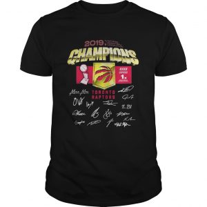 Toronto Raptors 2019 Champions National Basketball Association unisex