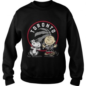 Toronto Raptors Snoopy and Chris Brown sweatshirt