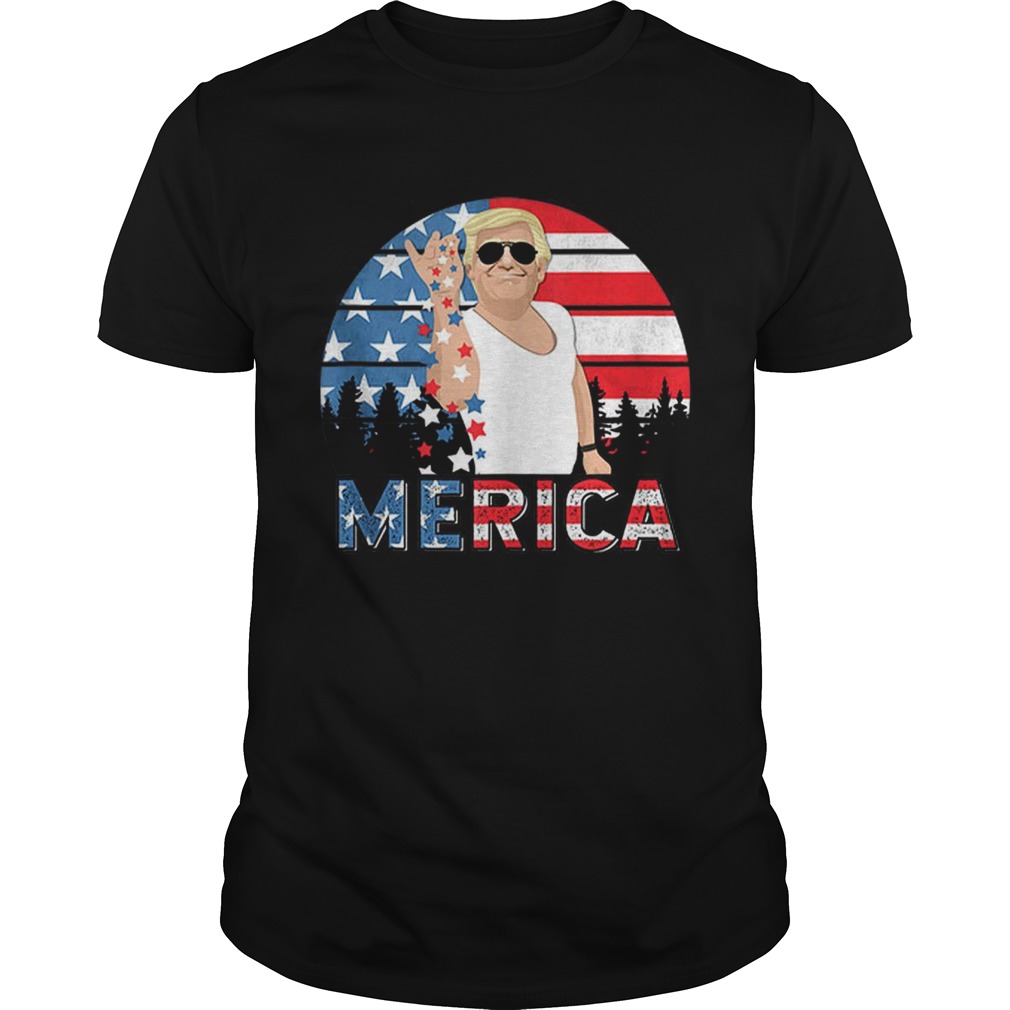 Trump Bae Salt Merica Vintage American Flag shirts