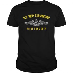 US Navy Submariner Pride Runs Deep unisex