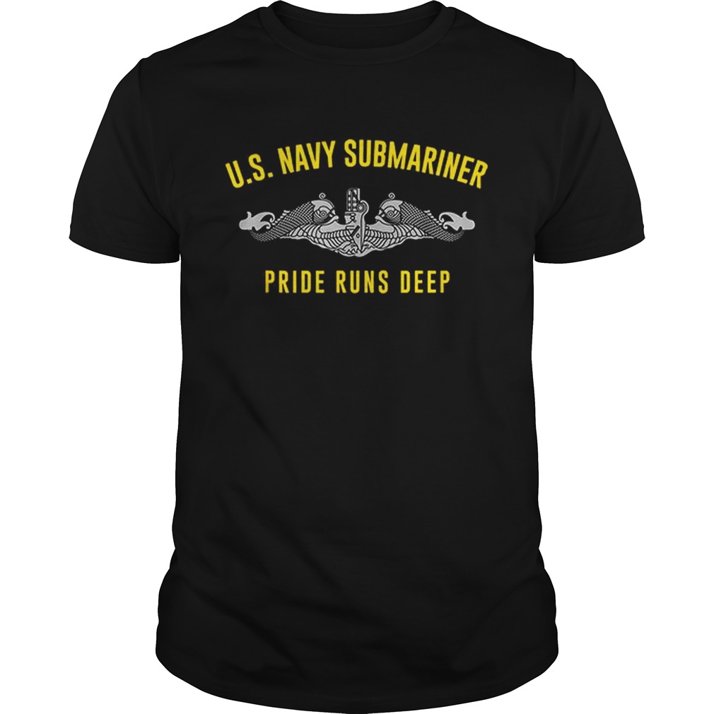 US Navy Submariner Pride Runs Deep shirt