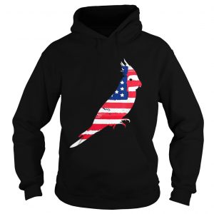 Usa Flag Cockatiel Independence Day Patriotic hoodie