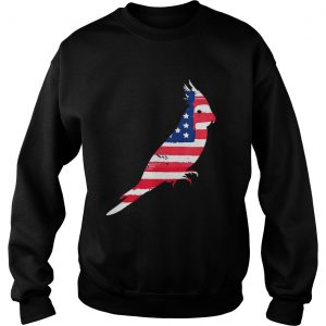 Usa Flag Cockatiel Independence Day Patriotic sweatshirt