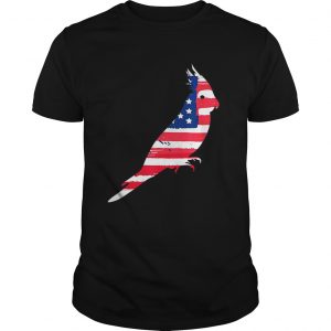 Usa Flag Cockatiel Independence Day Patriotic unisex