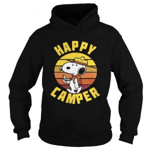 Vintage Peanuts Snoopy Happy Camper hoodie