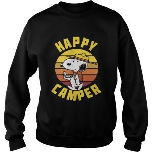 Vintage Peanuts Snoopy Happy Camper sweatshirt