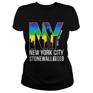 Vintage Stonewall Riots NYC 50th Anniversary Lgbtq Rights ladies tee