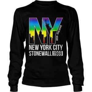 Vintage Stonewall Riots NYC 50th Anniversary Lgbtq Rights longsleeve tee