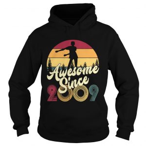 10th dabbing awesome since 2009 hoodie