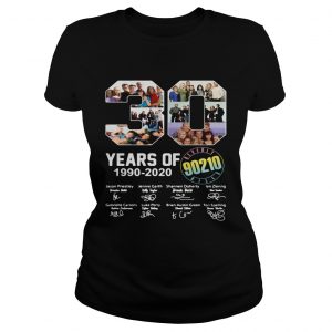 30 years of Beverly Hills 90210 1990 2020 Signature ladies tee