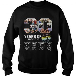 30 years of Beverly Hills 90210 1990 2020 Signature sweatshirt