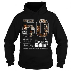 50 years of 1969 2019 The Godfather thank you for the memories hoodie