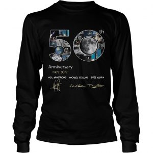 50th Anniversary 1969 2019 Apolo signature longsleeve tee