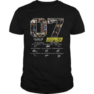 7 Years Of Brooklyn Nine Nine Signature unisex