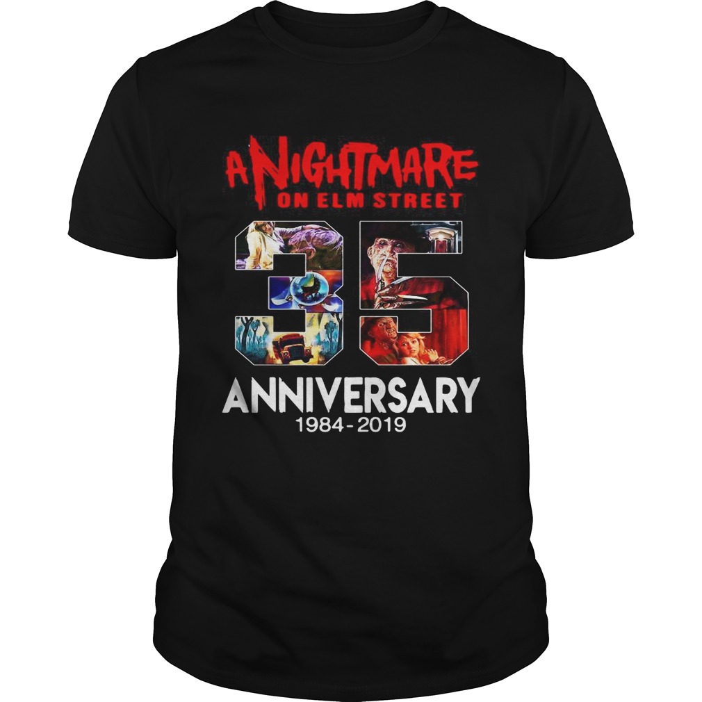 A nightmare on elm street 35th anniversary 1984 2019 shirts