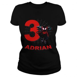 Adrian 3 spider man lkadies tee