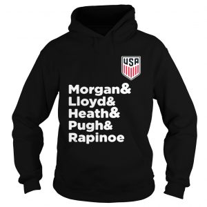 Alex Morgan Julie Ertz Tobin Heath Megan Rapinoe Mallory Pughhoodie