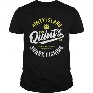 Amity island Quints shark fishing 1975 Jaws unisex