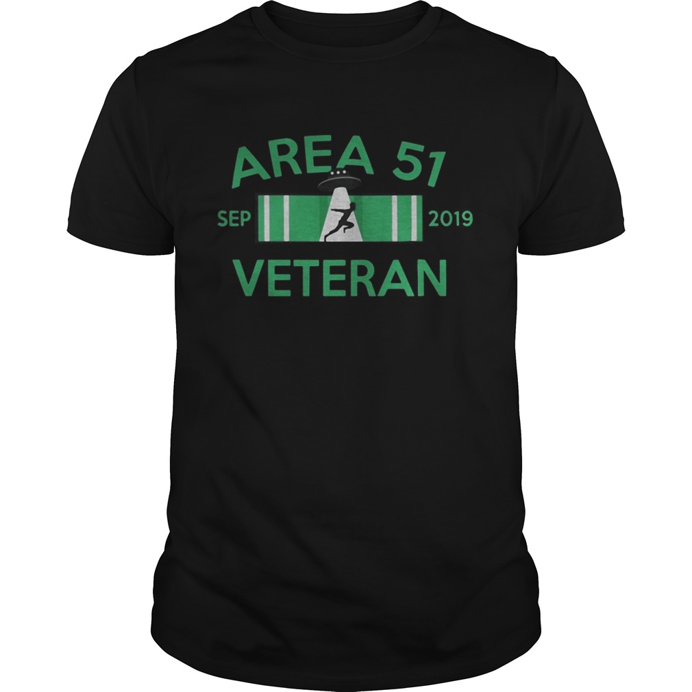 Area 51 Veteran Sep 2019 alien shirt