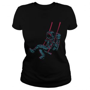 Astronaut Walk On The Moon 50th Space Man Science Tee ladies tee