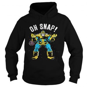 Awesome Marvel Thanos Space Oh Snap Retro Comic Style hoodie