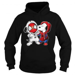 Baby Spiderman and Snoopy hoodie