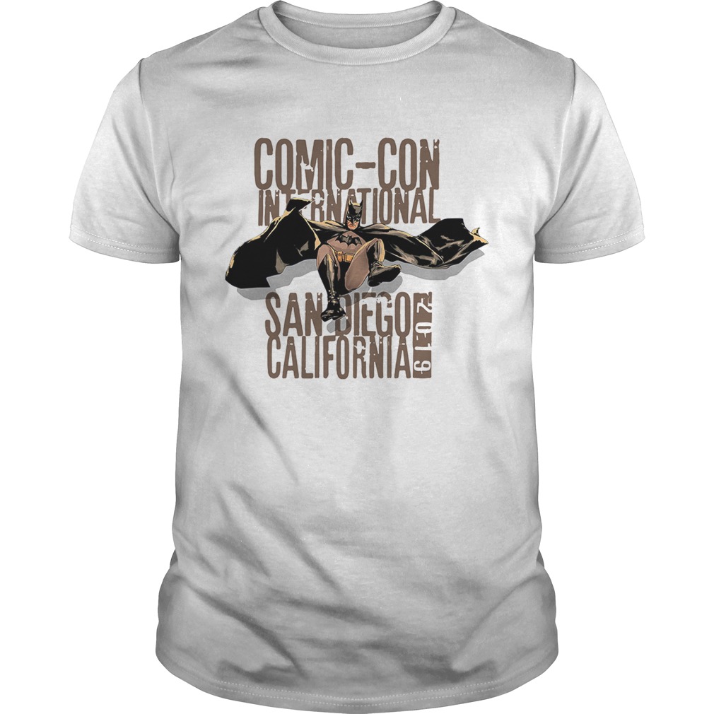 Batman Comic Con International San Diego California 2019 shirt