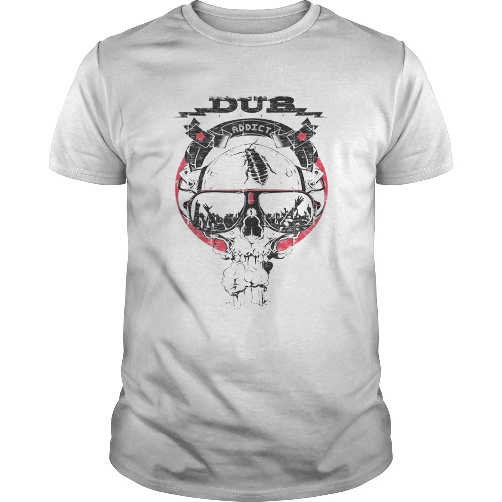 Best price Dub Step Techno Rave Dance Music Skull shirt