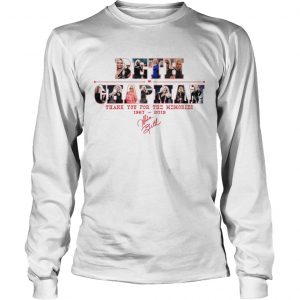 Beth Chapman 52 years thank you for the memories longsleeve tee