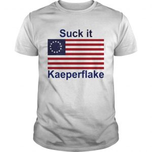 Betsy Ross flag suck it Kaeperflake ladies tee