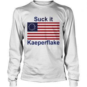 Betsy Ross flag suck it Kaeperflake longsleeve tee