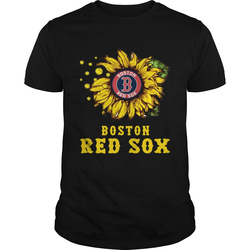 Boston red sox sunflower shirt