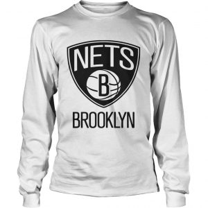 Brooklyn Nets Team Logo longsleeve tee