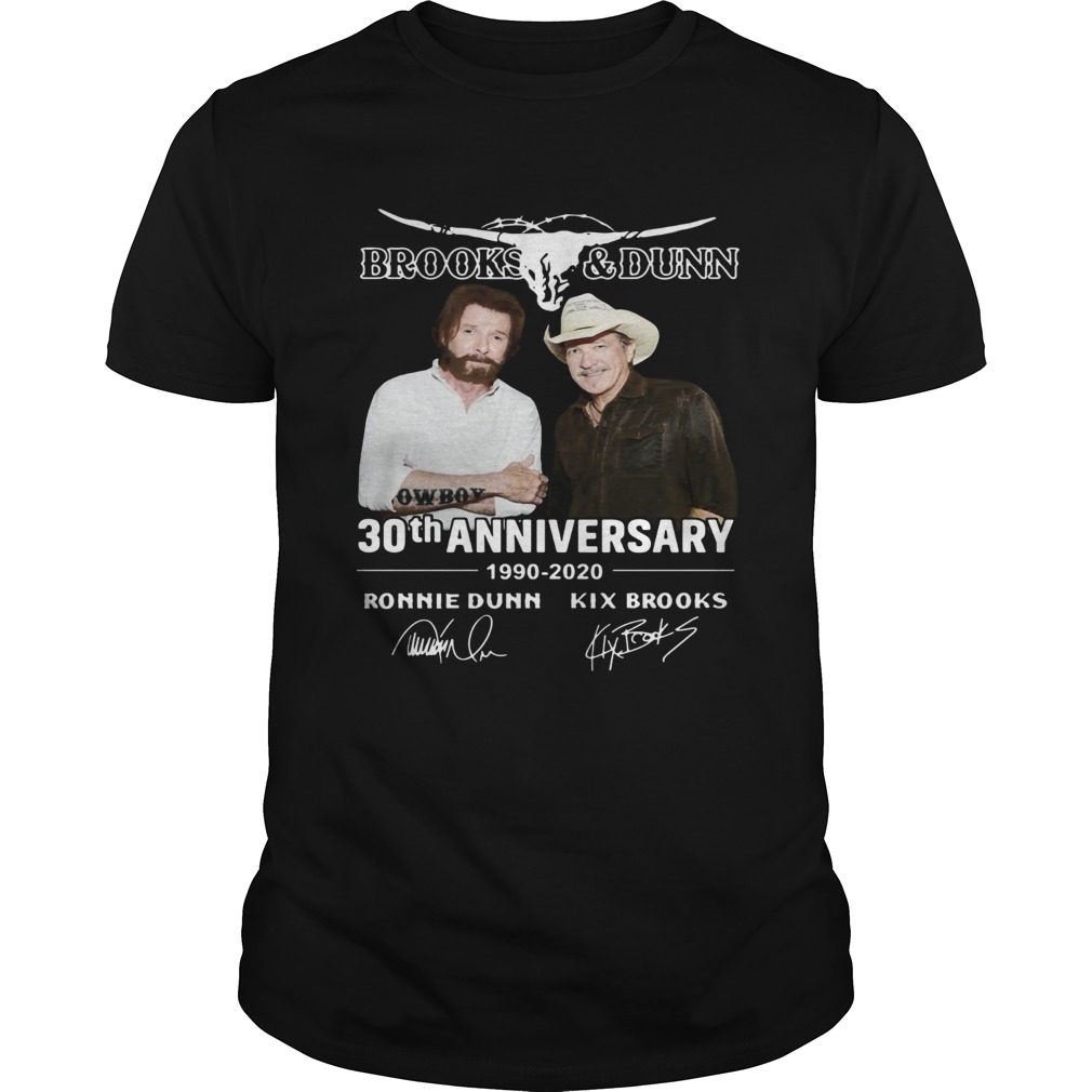 Brooks and Dunn 30th anniversary 1990 2020 shirt