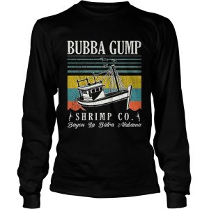 Bubba Gump Shrimp co Bayou La Batra Alabama vintage longsleeve tee