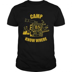 Camp know where Stranger things unisex