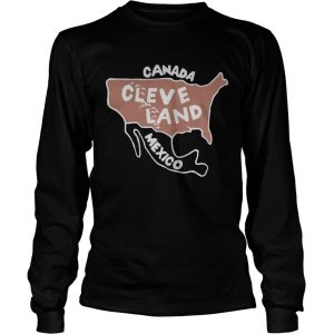 Canada Cleveland Mexico longsleeve tee