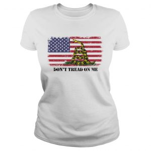 Chris Pratt Dont tread on me USA flag ladies tee