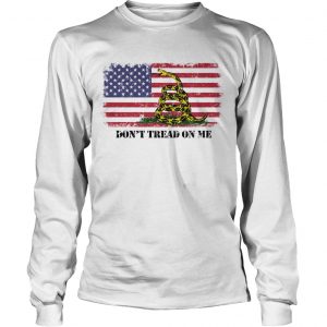 Chris Pratt Dont tread on me USA flag longsleeve tee