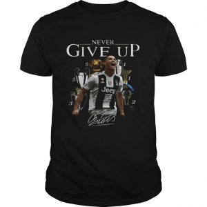 Cristiano Ronaldo Never give up signature UNISEX