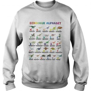 Dinosaur alphabet sweatshirt