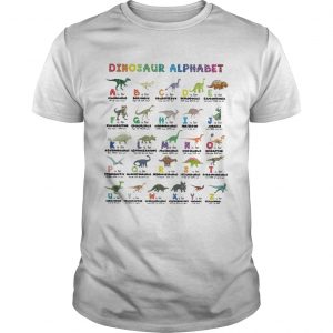 Dinosaur alphabet unisex