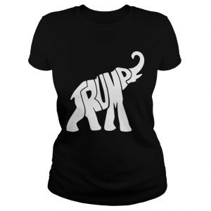 Donald Trump Republican Elephant ladies tee