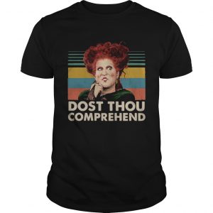 Dostthou comprehend Hocus Pocus Halloween retro UNISEX