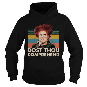 Dostthou comprehend Hocus Pocus Halloween retro hoodie