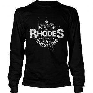 Dustin Rhodes Austin Tx Wrestling longsleeve tee