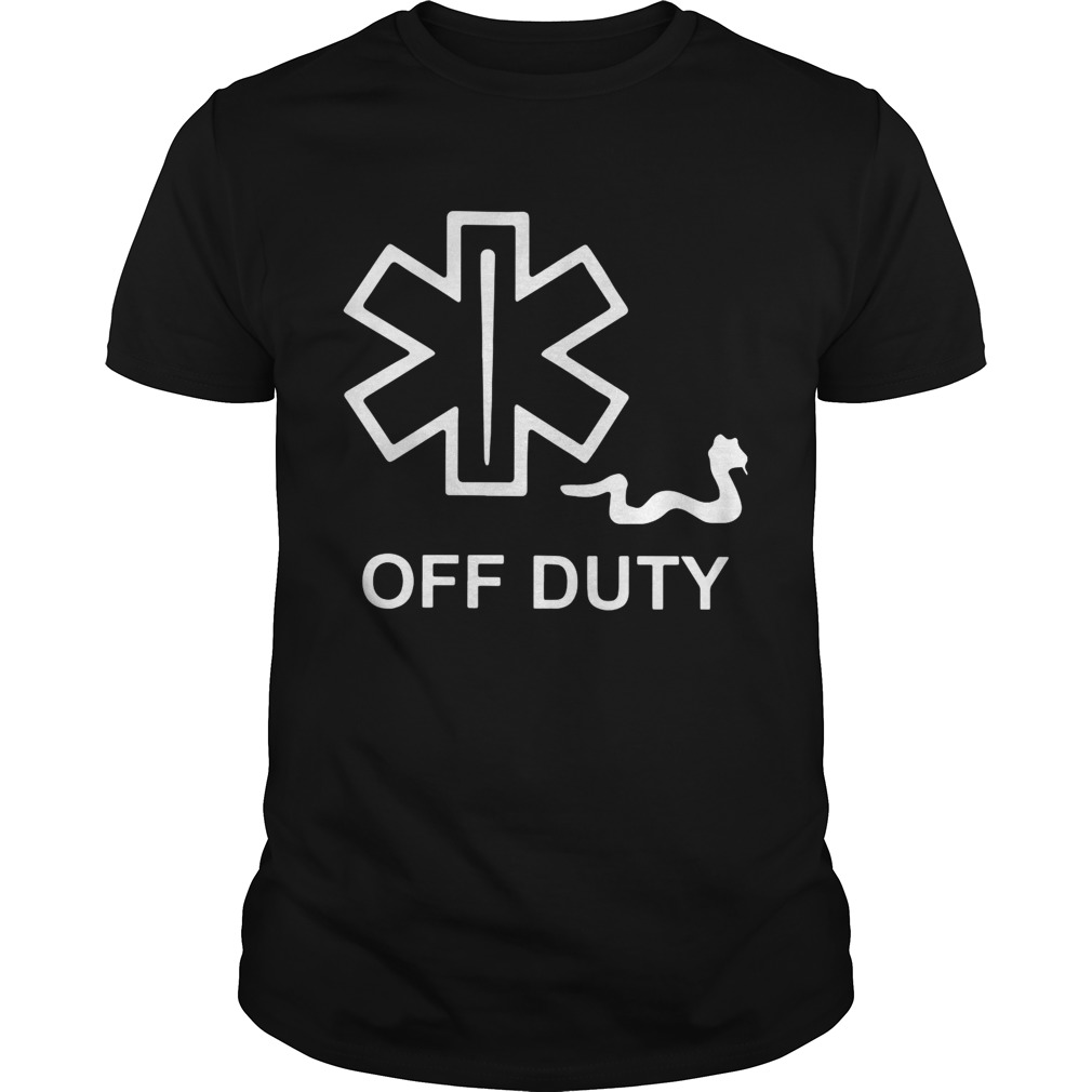 EMT Decal off duty shirt